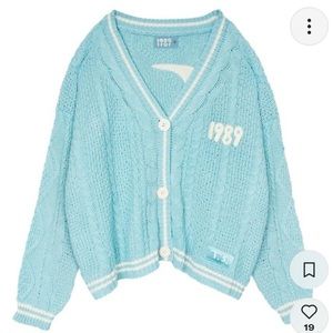 Taylor Nation 1989 Cardigan small. NWT. Never worn. Too small :/